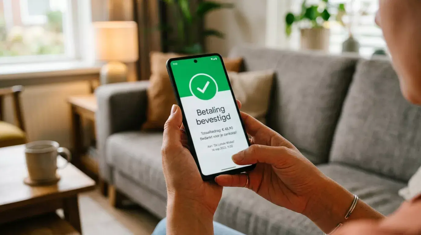 Stap voor stap storten met Bancontact bij een Belgische bookmaker via smartphone