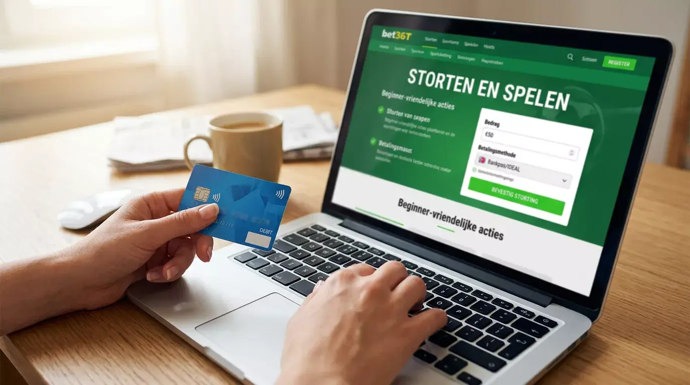 Eerste storting met Bancontact bij een Belgische bookmaker stap voor stap