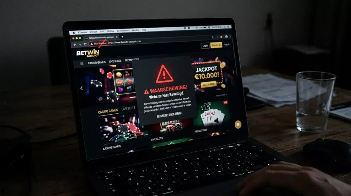 Waarschuwing voor illegale goksites in België en hoe ze te herkennen