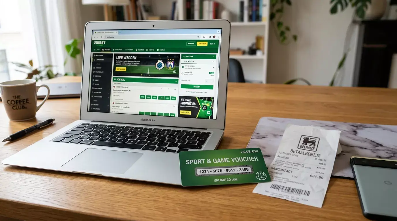 Paysafecard als betaalmethode voor wedden in België naast Bancontact