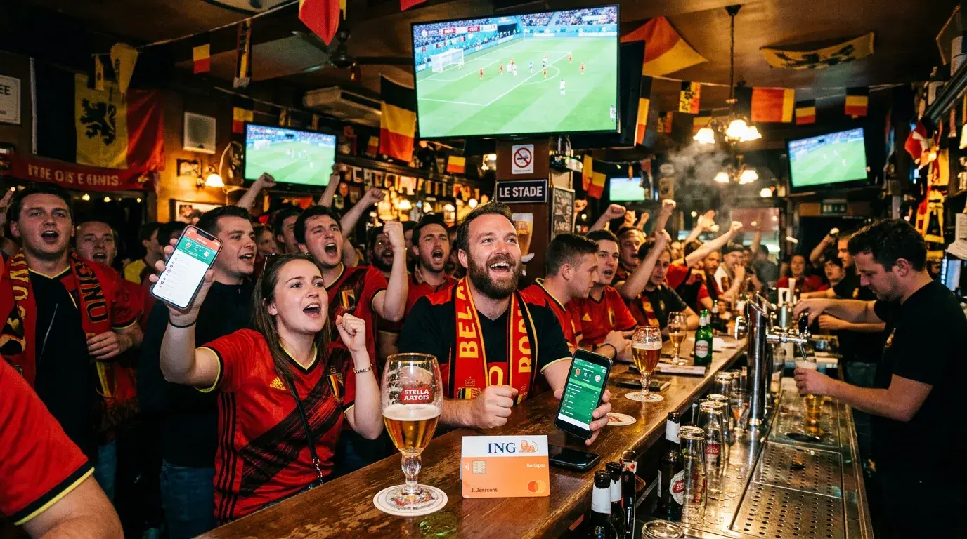 Wedden met Bancontact tijdens Euro 2024 en grote sportevenementen